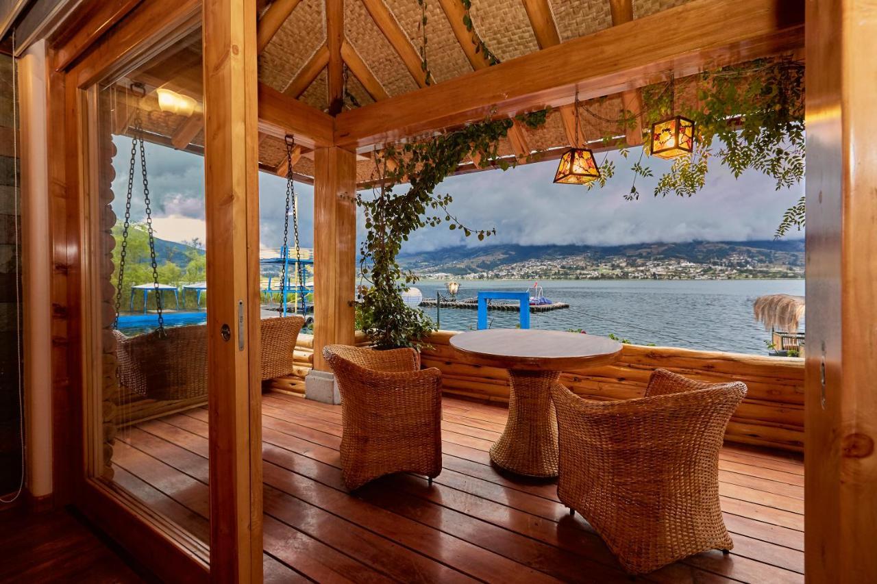 Hosteria Cabanas Del Lago Otavalo Exterior foto
