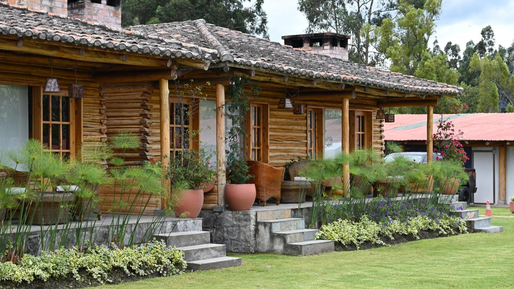 Hosteria Cabanas Del Lago Otavalo Exterior foto
